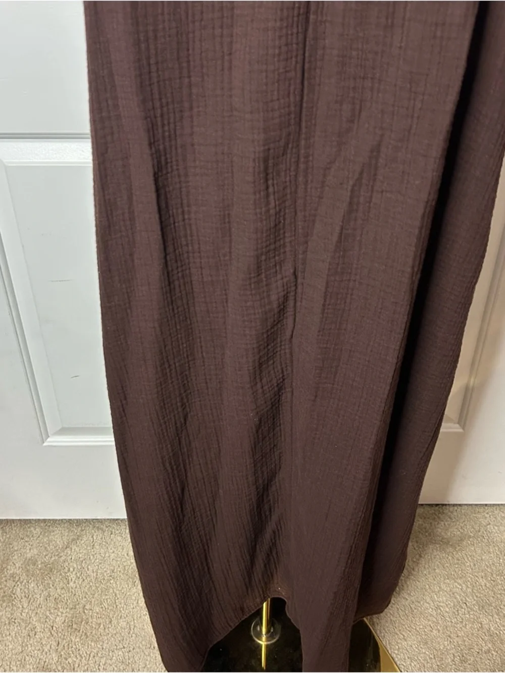 NWT J.Jill (size small) A line cotton gauze maxi dress - Picture 9 of 11